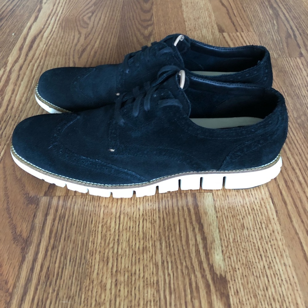 Cole Haan Zerogrand Suede Wingtips